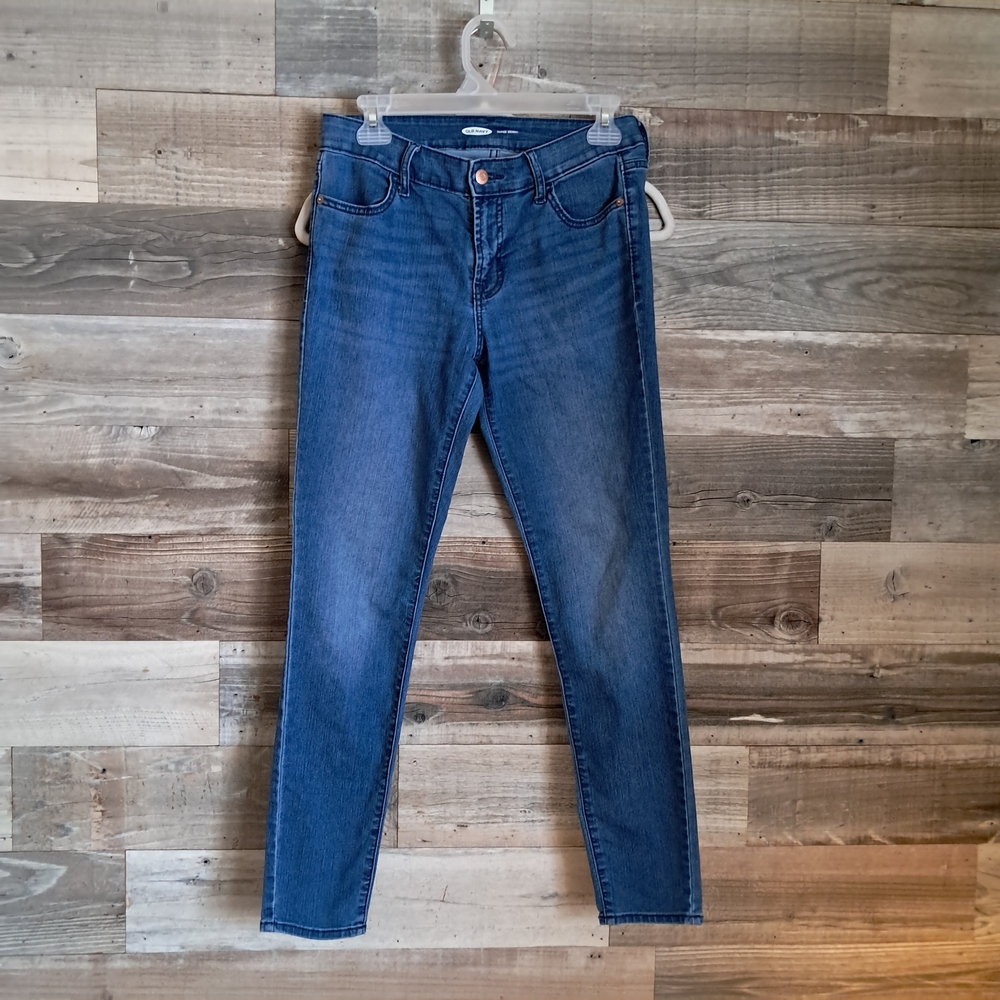Old Navy Women's Skinny Jeans in Blue